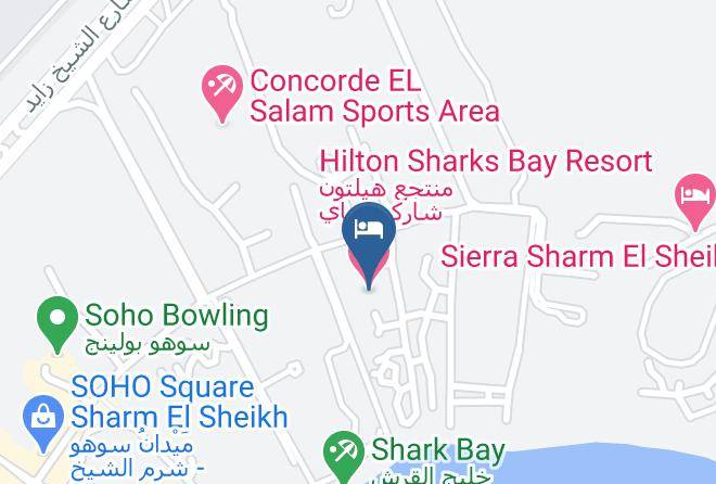 Hilton Sharks Bay Resort Map