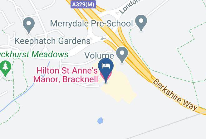 Wokingham - Doubletree By Hilton St Annes Manor Bracknell Maps