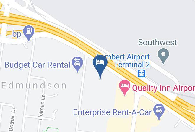 St Louis - Hilton St Louis Airport Maps