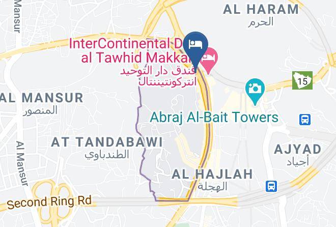 Mecca - Hilton Suites Makkah Maps