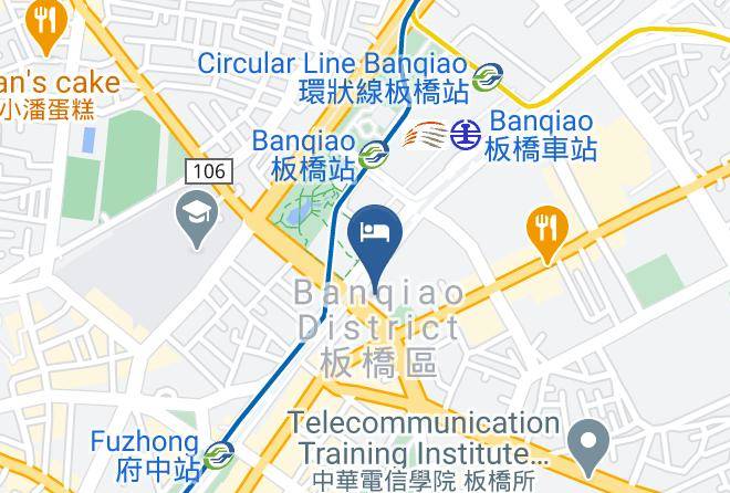 Banqiao District - Hilton Taipei Sinban Maps