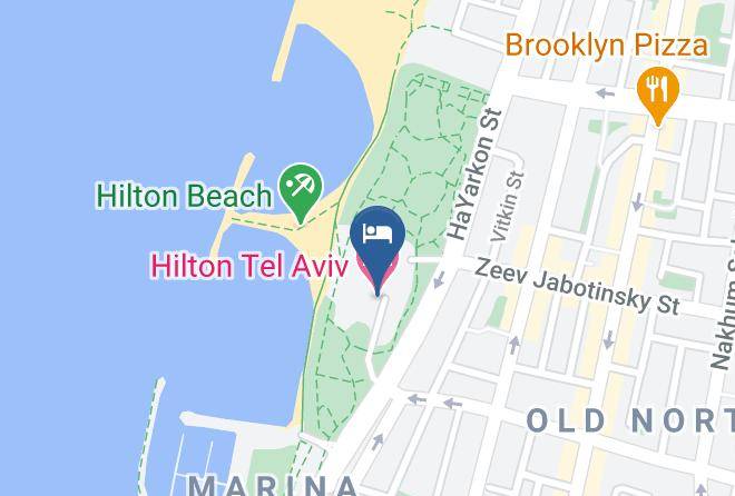 Tel Aviv Yafo - Hilton Tel Aviv Maps