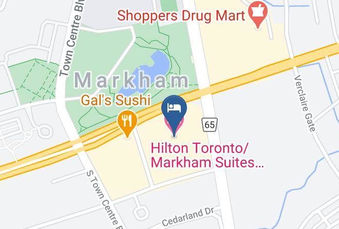 York - Hilton Toronto Markham Suites Conference Centre & Spa Maps