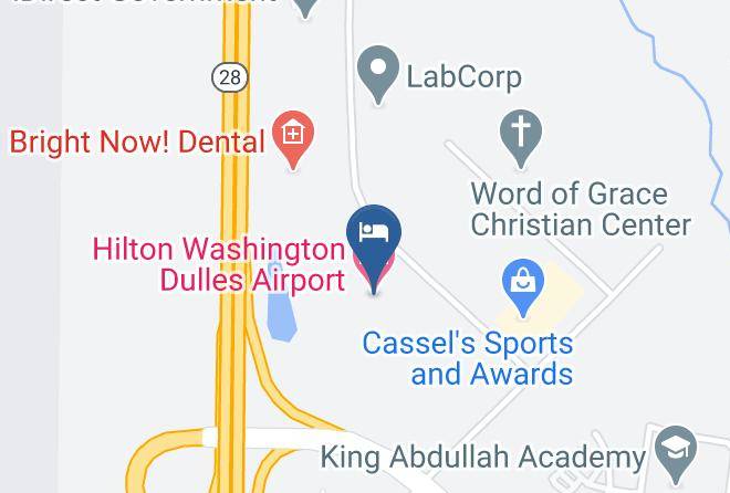 Hilton Washington Dulles Airport Map