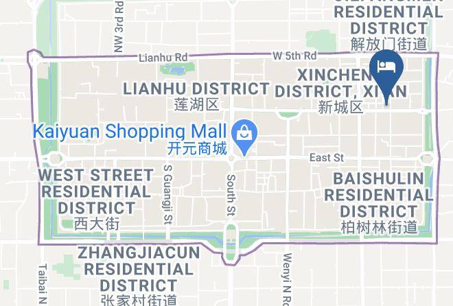Xi An - Hilton Xi'an Maps