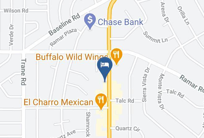 Mohave - Hiltop Hotel Motel Maps