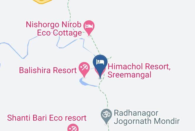 Chittagong - Himachol Resort Sreemangal Maps