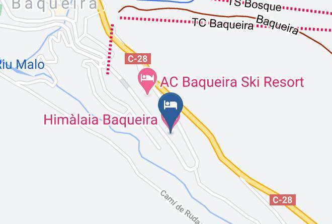 Lleida - Hotel Mim Baqueira Maps