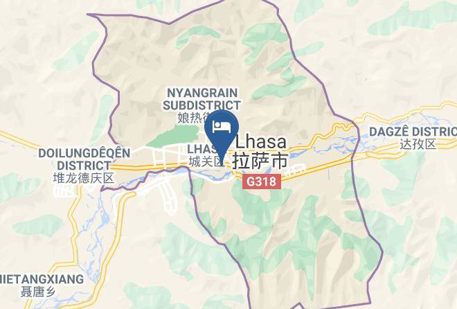 Himalaya Lhasa Hotel Map