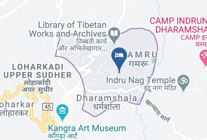 Dharmsala - Himalayan Homestays Maps