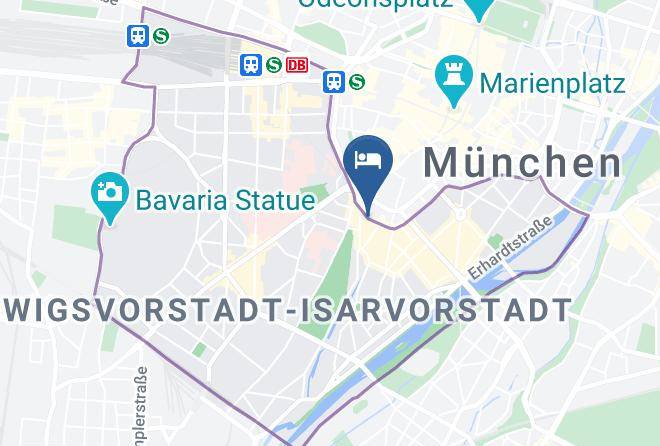 Munich District - Himmel Und Himmel Gmbh Barhotelgalerie Maps