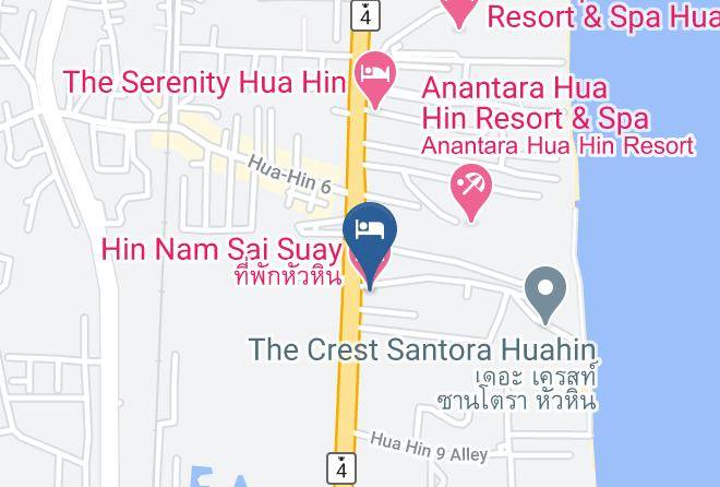 Amphoe Hua Hin - Hin Nam Sai Suay Hotel Maps