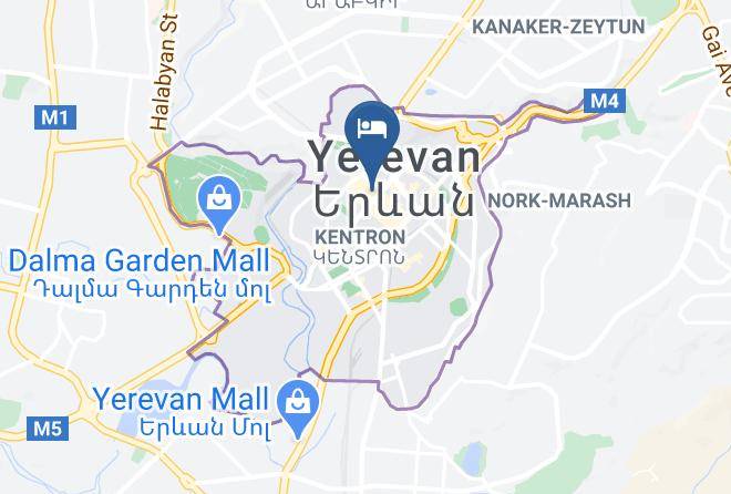 Yerevan - Hin Yerevantsi Hotel Maps
