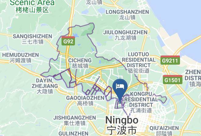 Ningbo - Hina Baichuan Hotel Maps