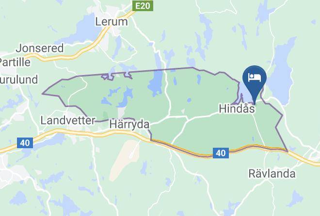Harryda - Hindasgarden Konferens & Spa Ab Maps
