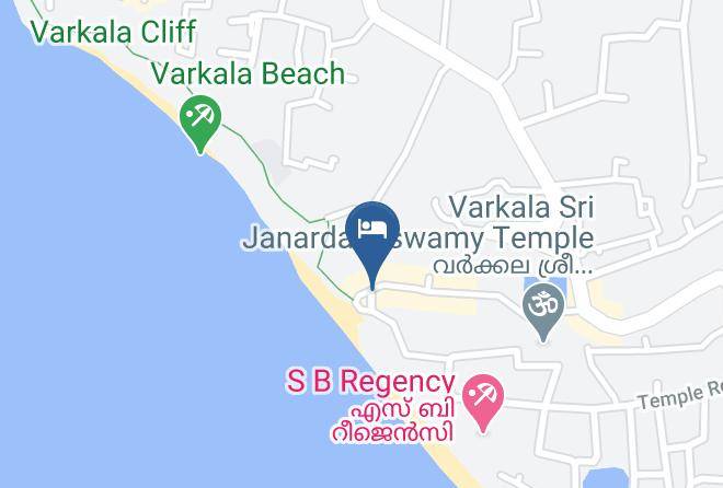 Chirayinkeezhu - Hindustan Beach Retreat Maps