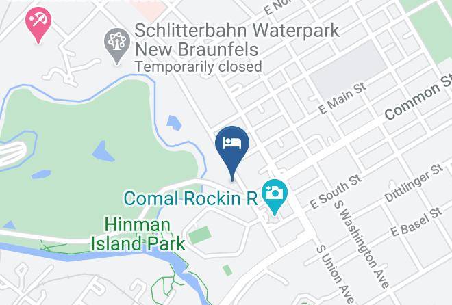 Comal - Hinman Haus Resort Maps