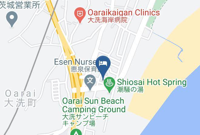 Oarai Townhigashiibaraki District - Hinoji Inn Maps