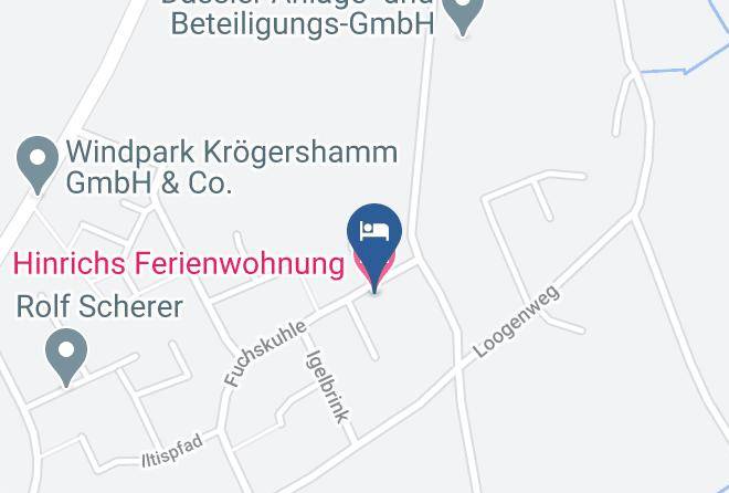 Friesland - Hinrichs Ferienwohnung Maps