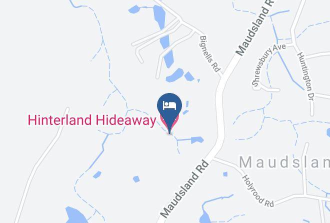 Hinterland Hideaway Map