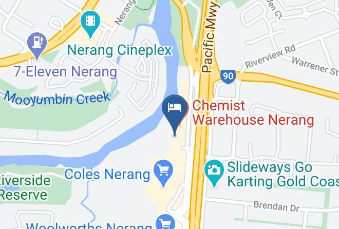 Gold Coast - Hinterland Hotel Maps