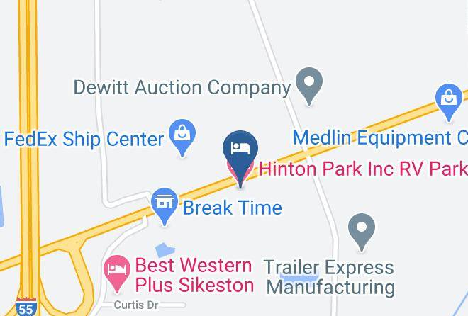 Scott - Hinton Park Inc Rv Park Maps