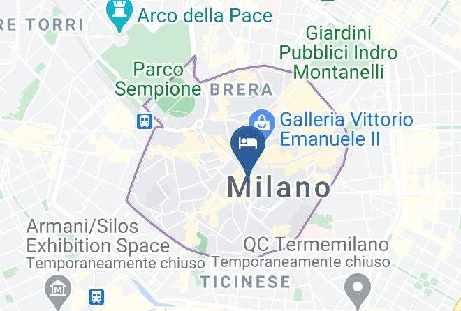 Milan - Hintown Duomo Flat Maps