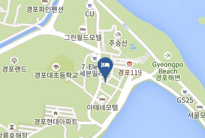 Gangneungsi - Hiocean Gyeongpo Maps