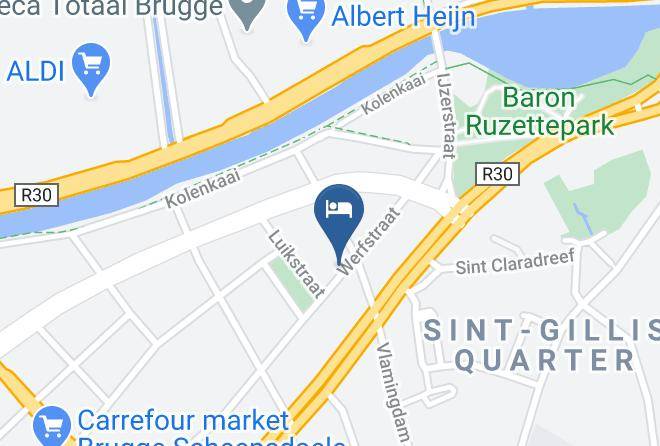 West Flanders - Hip Bed And Breakfast Maps