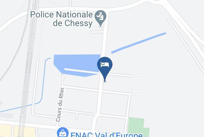 Seine Et Marne - Hipark By Adagio Serris Val D'europe Maps