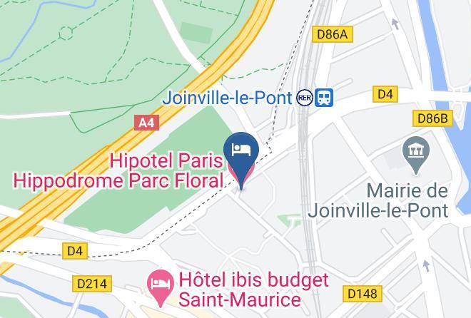 Val De Marne - Hipotel Paris Hippodrome Parc Floral Maps