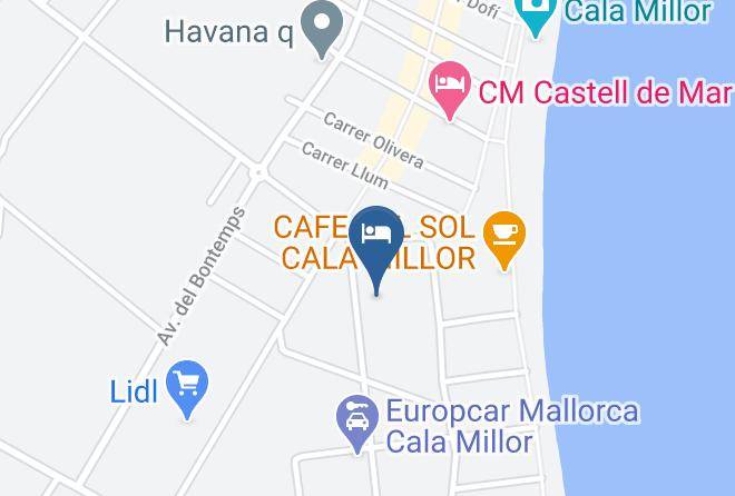 Baleares - Hipotels Cala Millor Park Maps