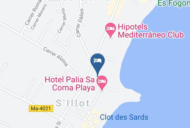 Baleares - Hipotels Mediterraneo Maps
