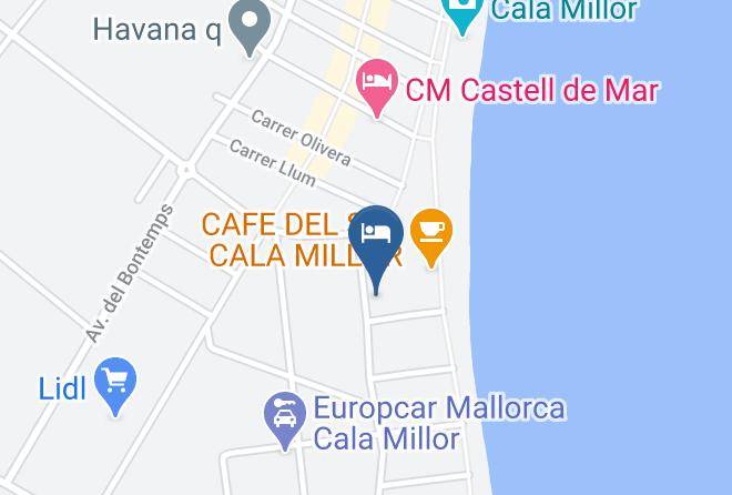 Baleares - Hipotels Mercedes Maps