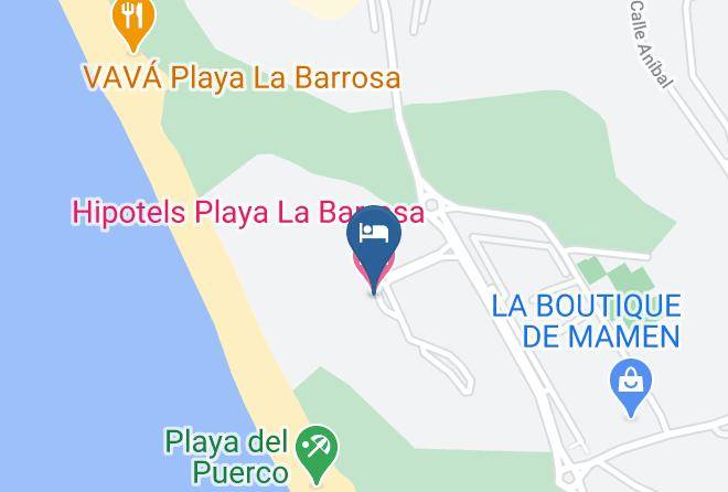 Cadiz - Hipotels Playa La Barrosa Maps
