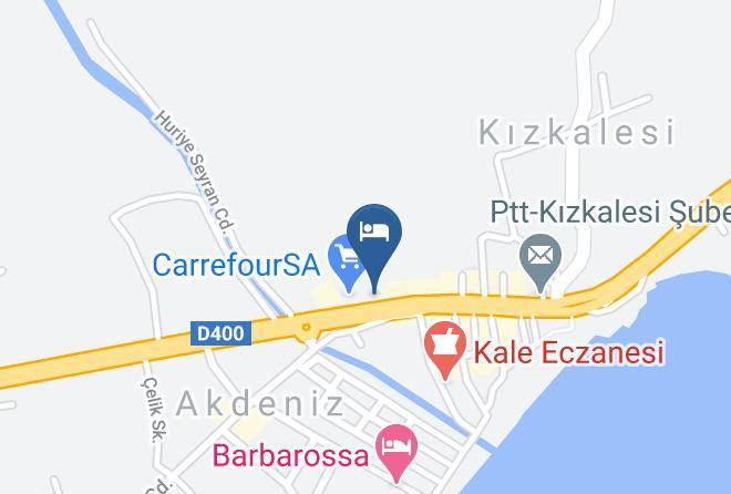Erdemli - Hira Otel Restorant Maps