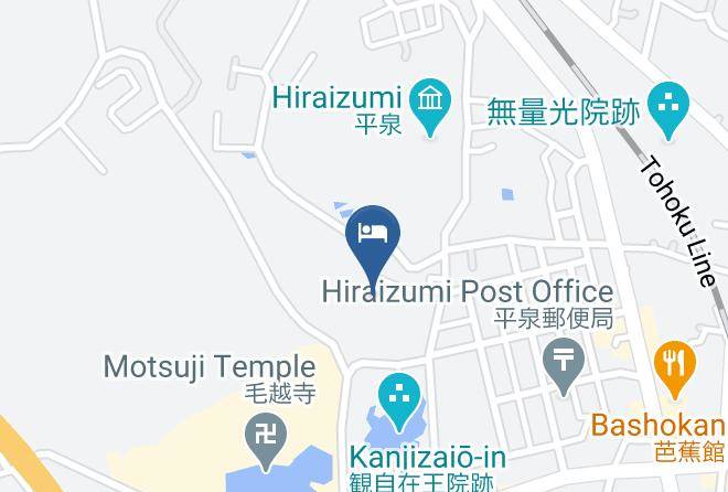 Hiraizumi Townnishiiwai District - Hiraizumi Hotel Musashibo Maps