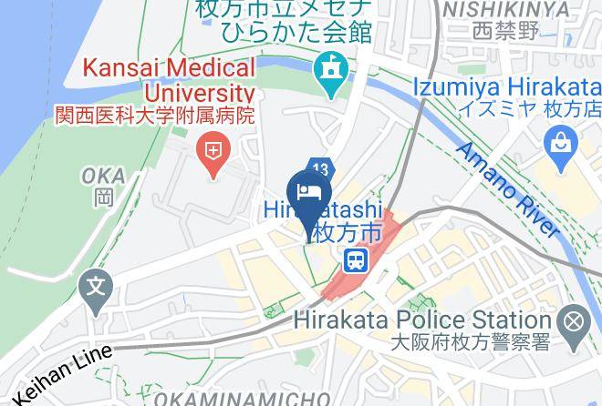 Hirakata Crystal Hotel Map