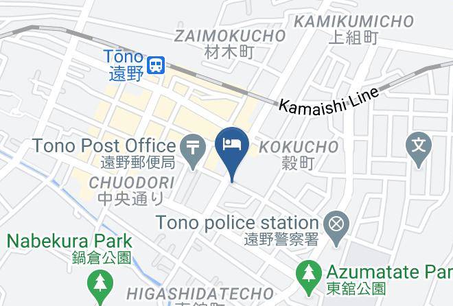 Tono City - Hirasawaya Maps