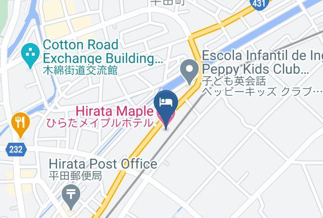 Izumo City - Hirata Maple Hotel Maps