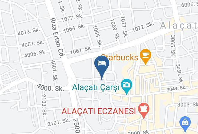 Cesme - Aisem By Hire Otel Maps