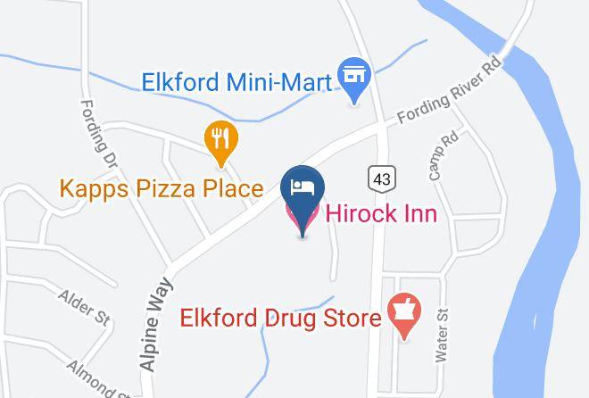 East Kootenay - Hirock Inn Maps
