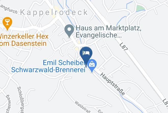 Ortenaukreis - Gasthaus Hirsch Maps