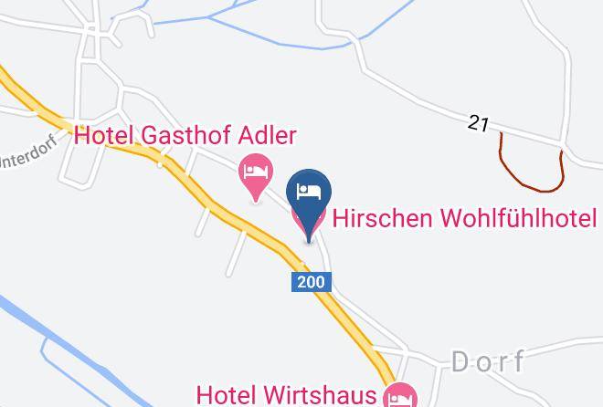 Bregenz - Hirschen Wohlfuhlhotel Maps