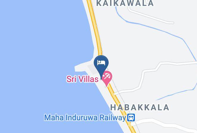 Galle - Hiru Mudra Ayurveda Resort Maps