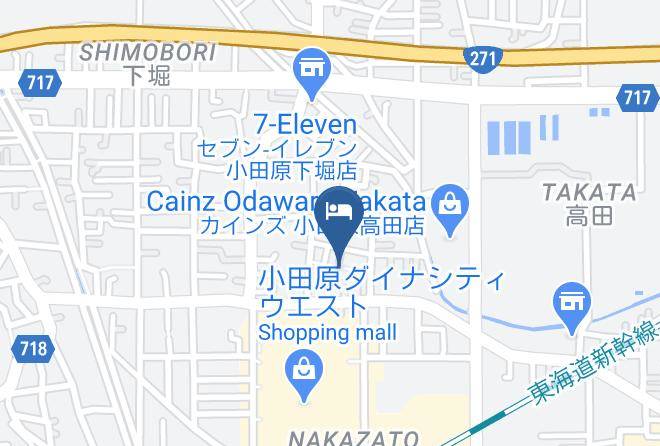 Odawara City - Hirugatake Hut Maps