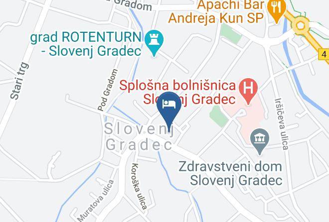 Slovenj Gradec - Hisa Ancka Boutique Hotel Maps