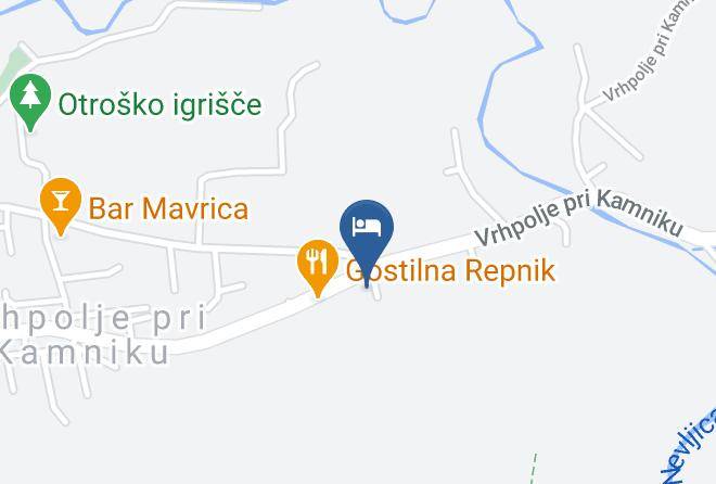 Kamnik - Hisa Stare Mame Maps