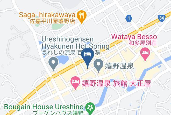 Hisago Ryokan Map
