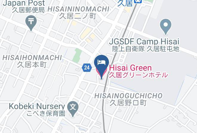 Hisai Green Hotel Map